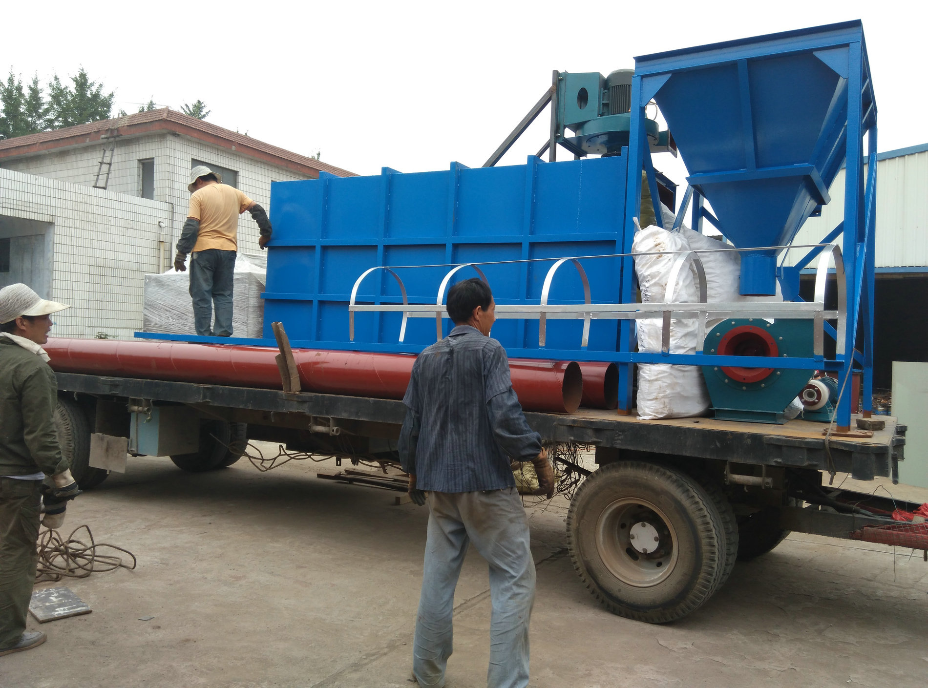 蘭山區金德制繩廠粉塵處理工程