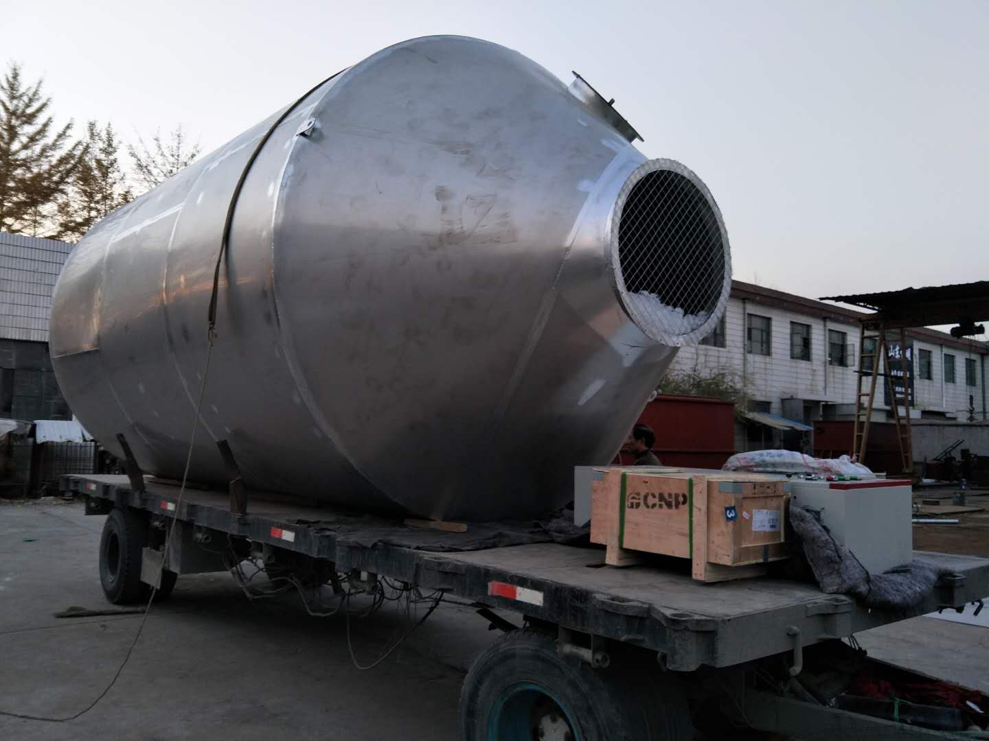 凱米特新材料棒爐、時效爐脫硝廢氣治理設備發(fā)貨